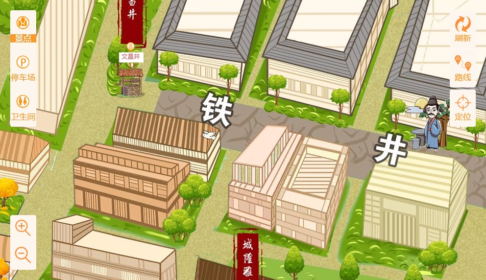 柯桥智慧景区：手绘地图与语音导览的完美融合